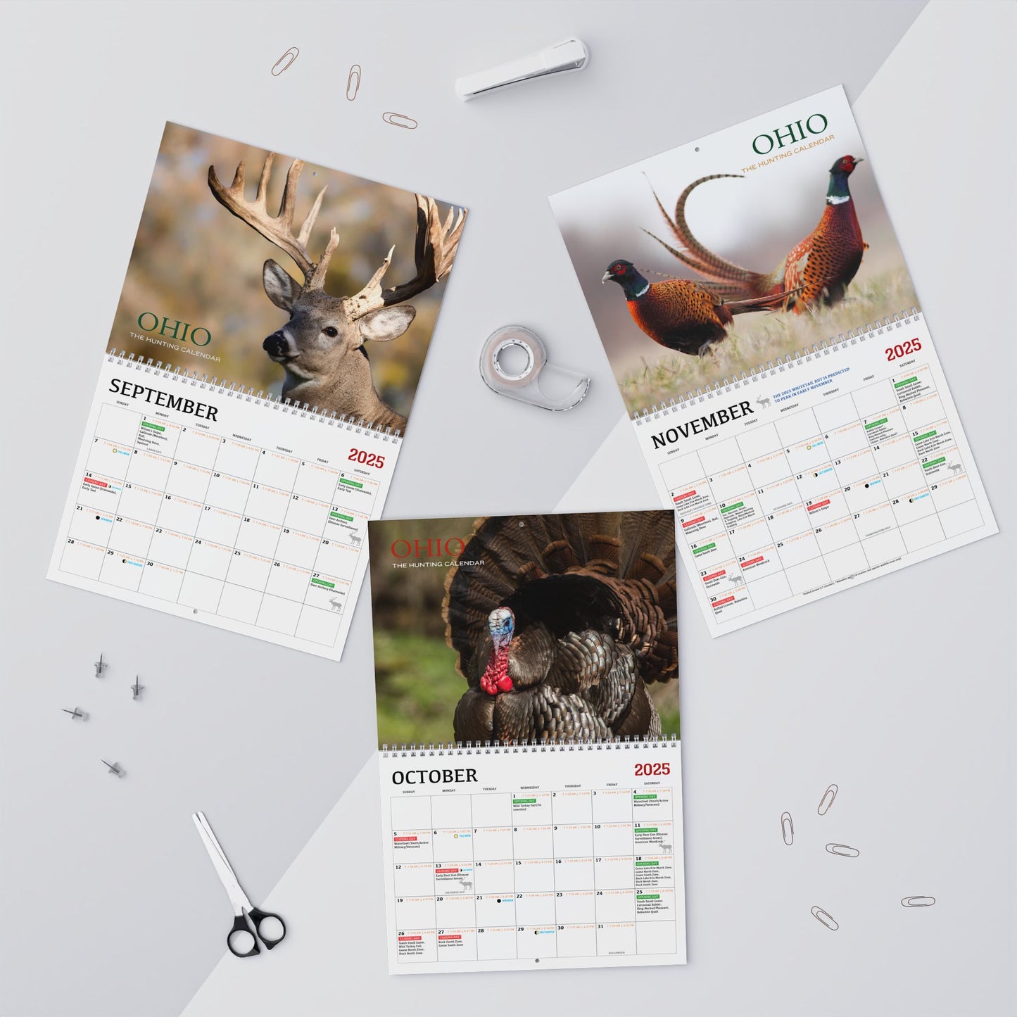 Ohio 2025-2026 Hunting Calendar