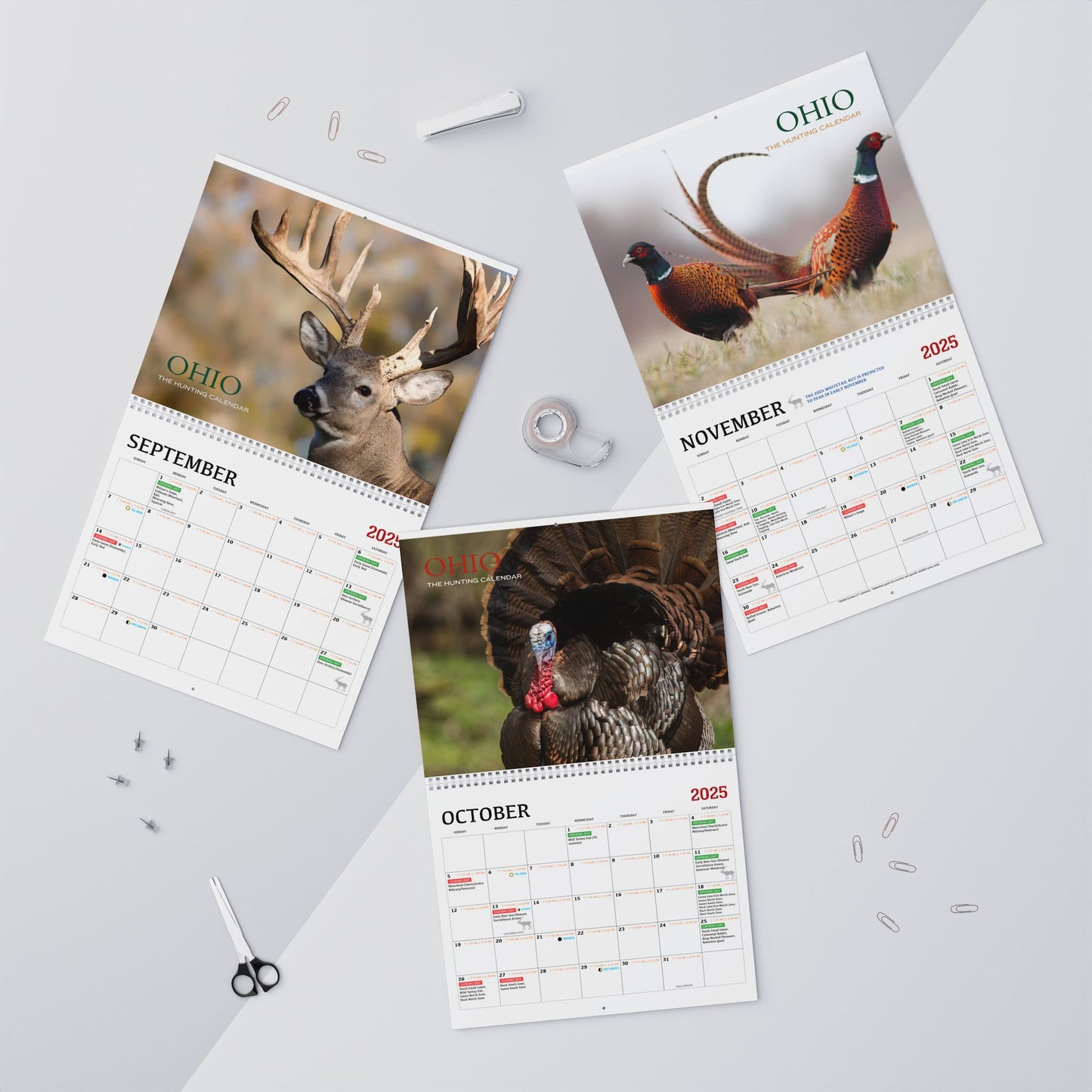 Ohio 2025-2026 Hunting Calendar
