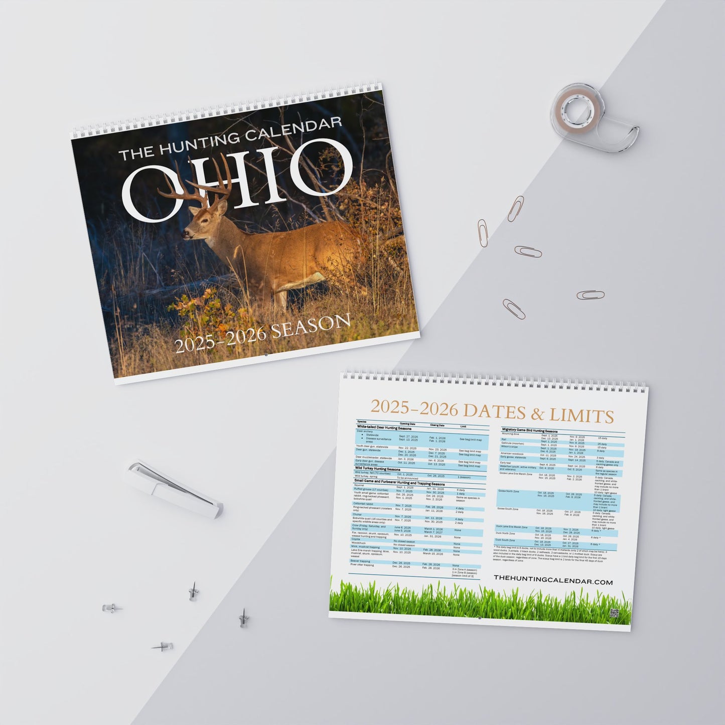 Ohio 2025-2026 Hunting Calendar